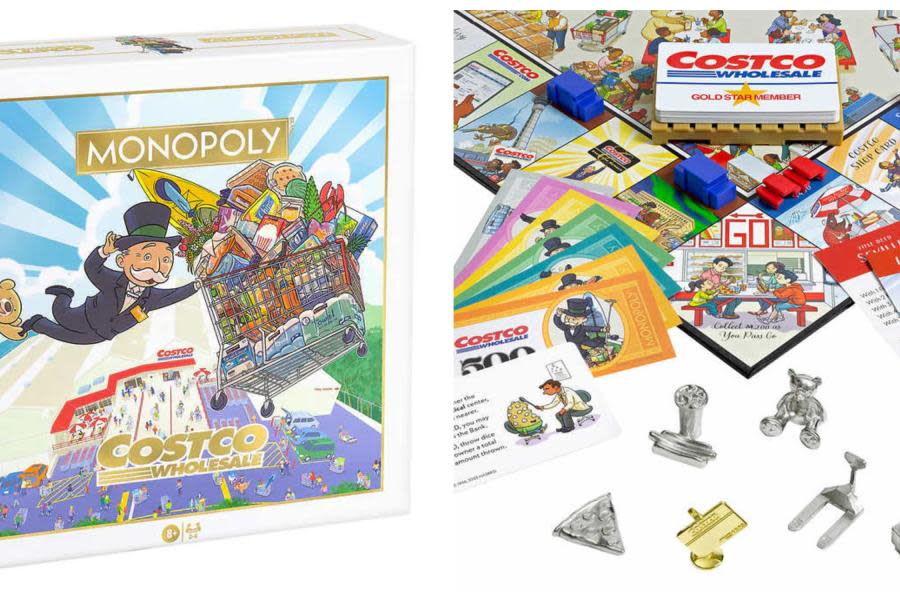 Monopoly acaba de lanzar su nuevo juego con temática de Costco, ¡Corre a comprar el tuyo!