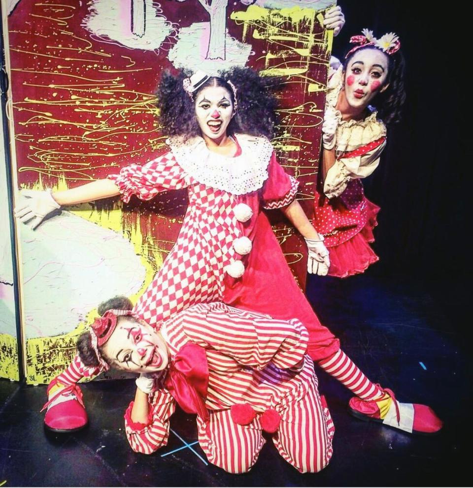 Heaven Rodriguez has performed and worked with Green Room Theatre Company since she was 12. Here, she's pictured (top right) in a promotional photo for the company's production of "Annie Get Your Gun" in 2018 in Palm Desert.