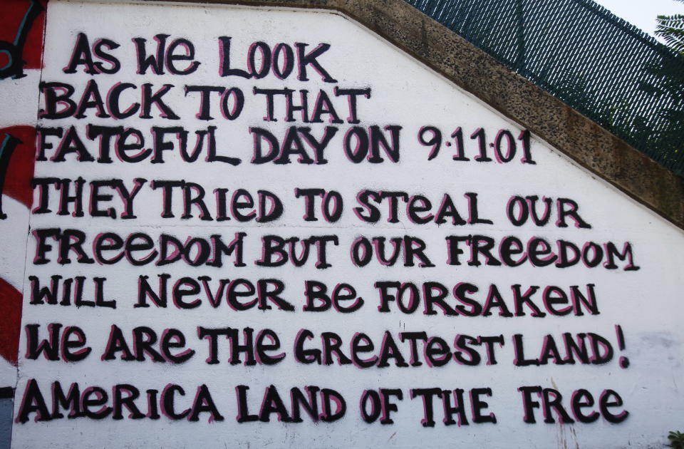 9/11 mural