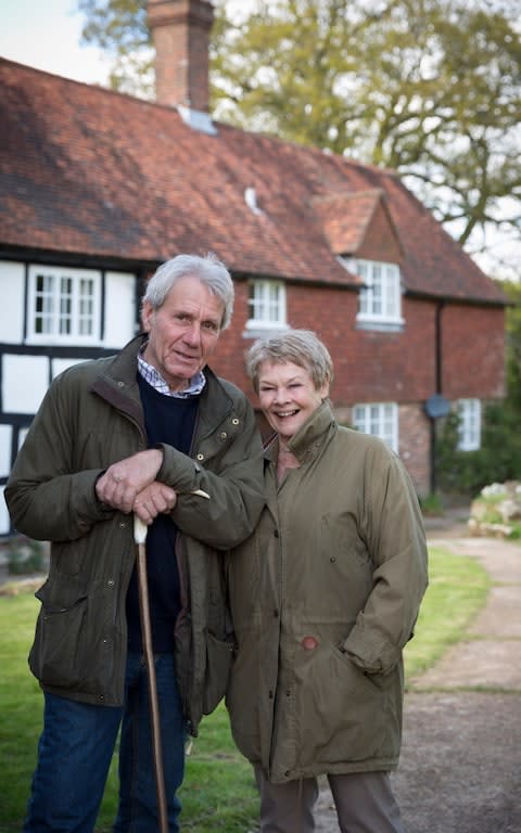 Dame Judi Dench and David Mills - Credit: Andrew Crowley