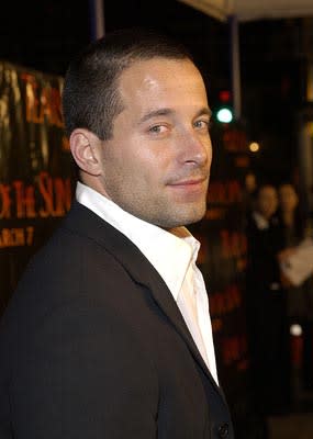 Johnny Messner at the LA premiere of Columbia's Tears of the Sun