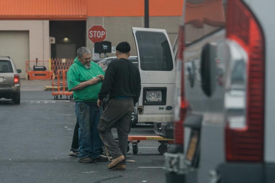 One migrant at the Throggs Neck location, who said he was from Senegal, told The Post he makes about $300 a day. Jeenah Moon