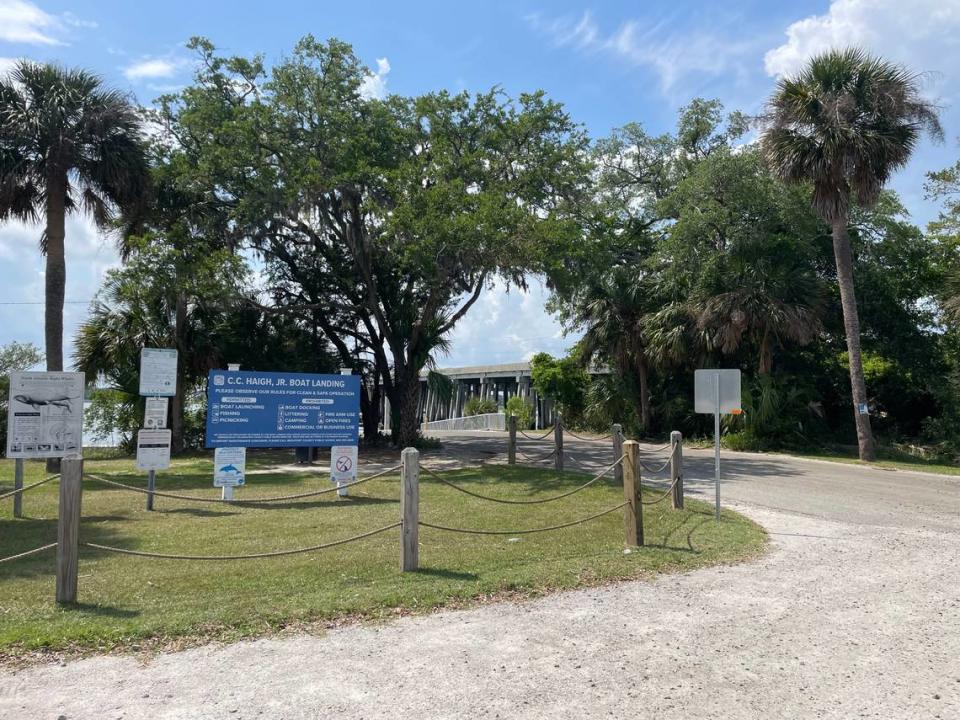 The C.C. Haig Jr. Boat Landing, as seen May 6, 2024 is a public landing that provides public water access to boaters. It is adjacent to the pier that Lowcountry Ferry embarks from.