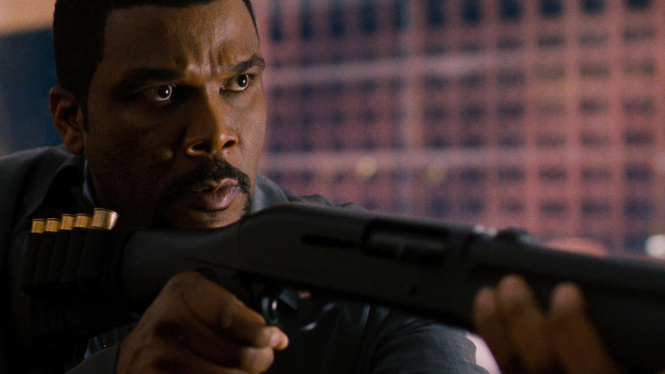 This film image released by Summit Entertainment shows Tyler Perry in the title role during a scene from "Alex Cross." (AP Photo/Summit Entertainment)