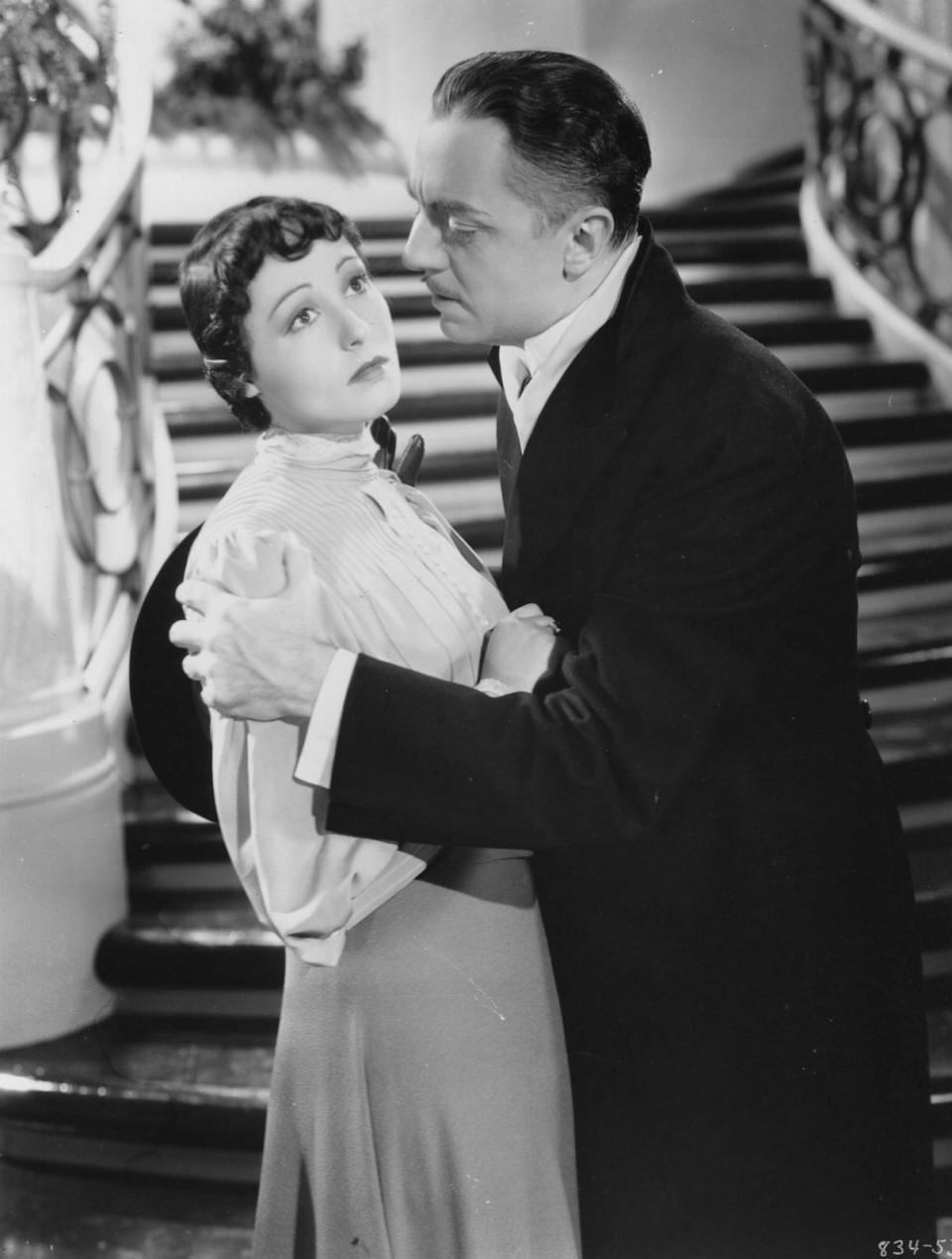 PHOTO: William Powell and Luise Rainer star in the film 'The Great Ziegfeld,' 1936. (Hulton Archive/Getty Images)