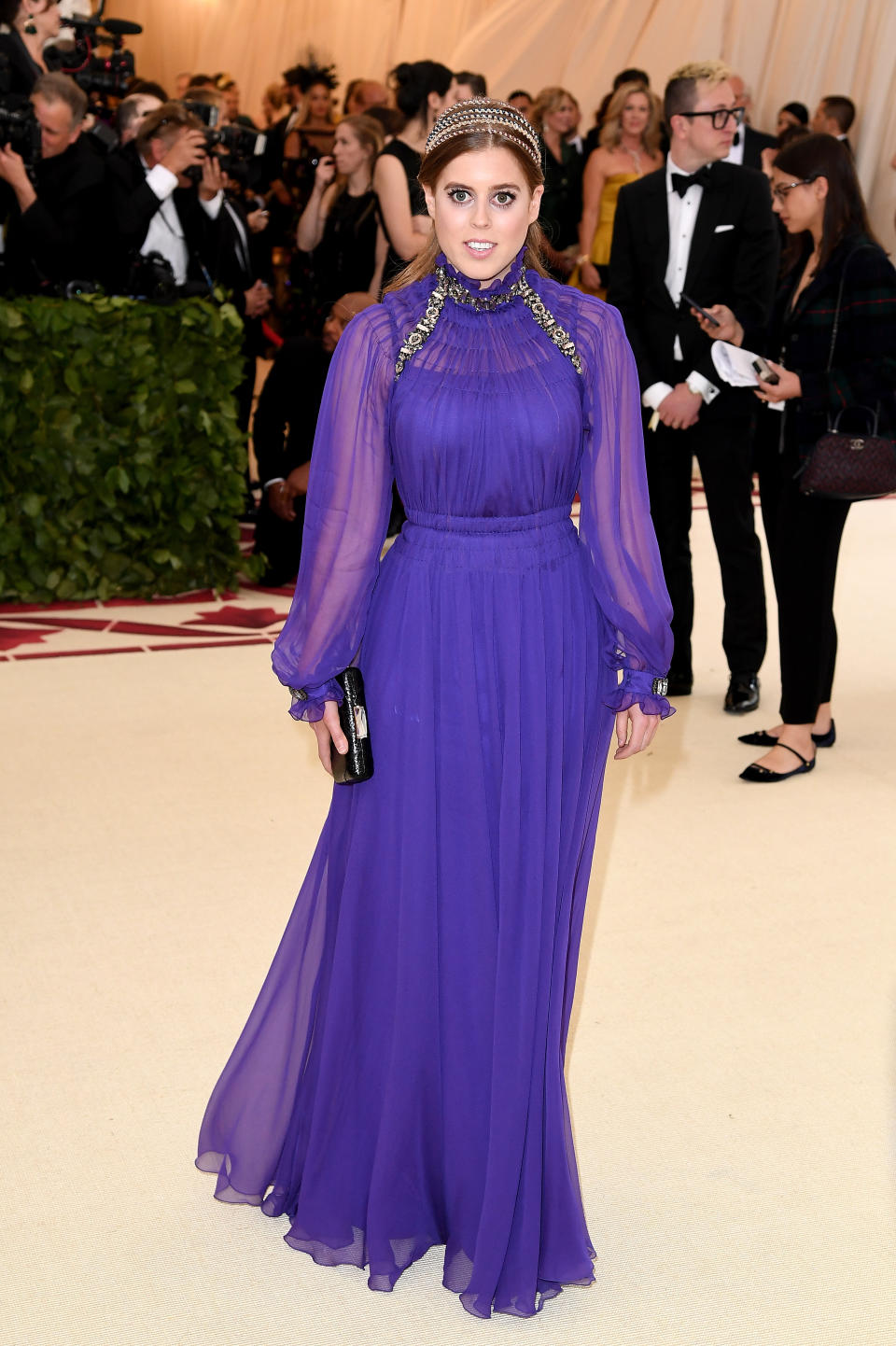 Princess Beatrice brings royal charm to Met Gala. Photo: Getty