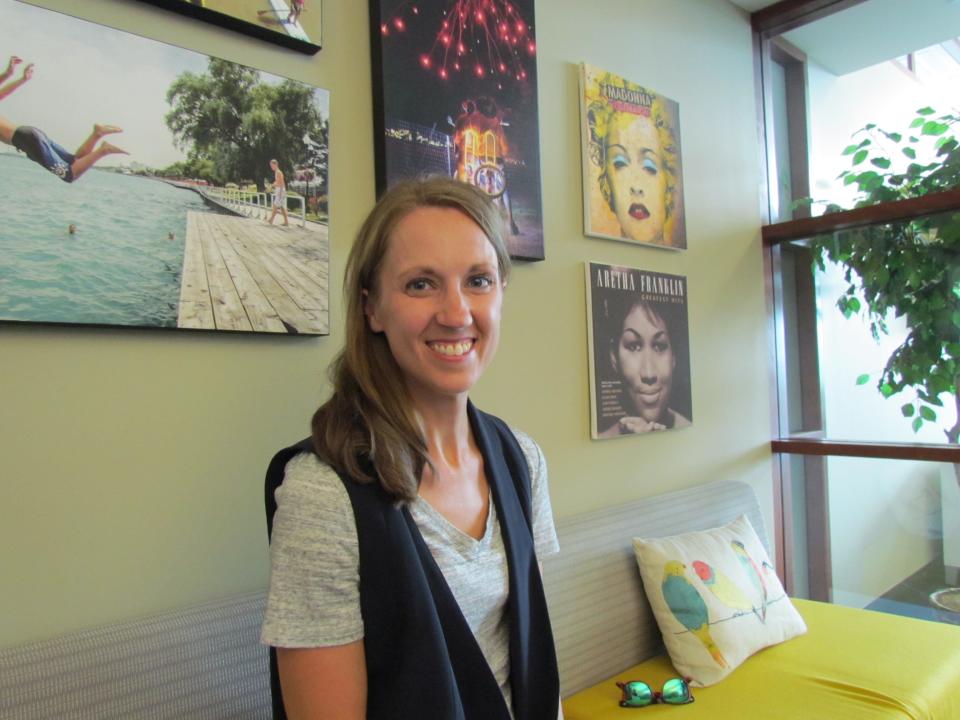 Kelly Oldford at the Times Herald Office on June 26, 2023. Oldford plans to open a hybrid homeschool center in the fall.