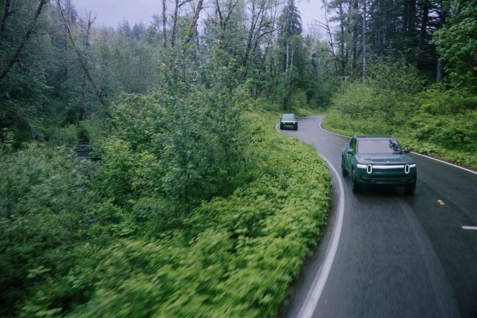 second generation rivian r1s and r1t