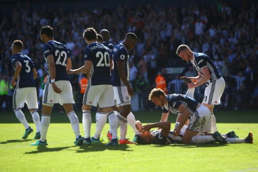 Jake Livermore's stoppage-time goal gives West Brom faint hope of another remarkable Premier League escape act