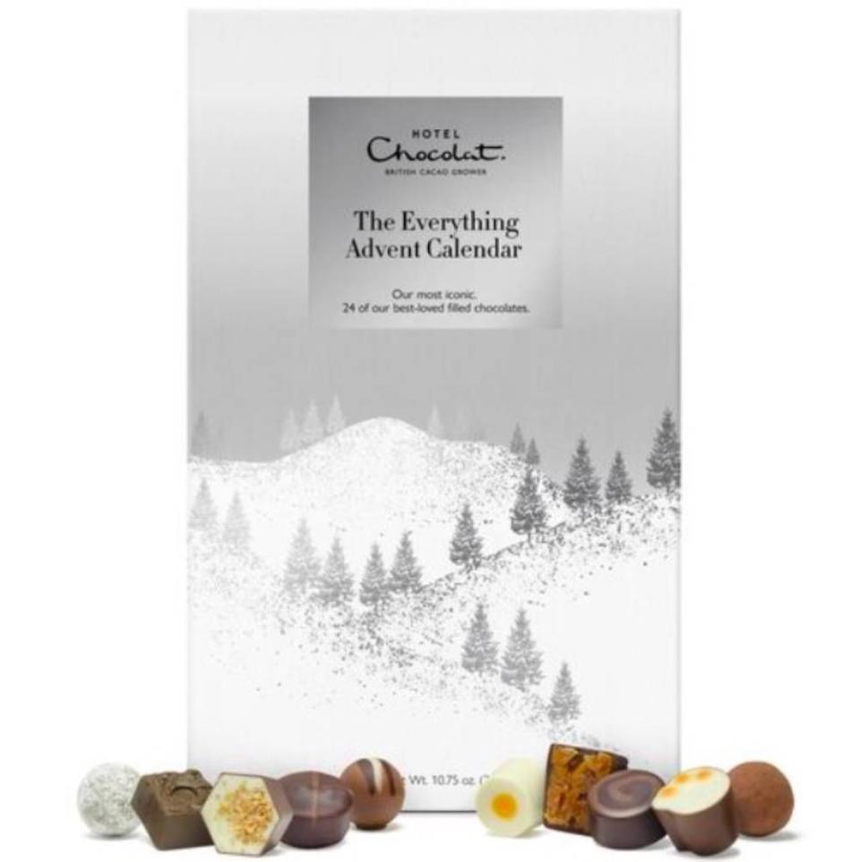 <p>Treat yourself to Hotel Chocolat's most iconic collection with 'The Everything' advent calendar, featuring a gorgeous little bite each day. Highlights include the Champagne truffle, Florentine Isabelle, Dizzy Praline and Caramel Cheesecake. </p><p><strong><a class="link " href="https://go.redirectingat.com?id=127X1599956&url=https%3A%2F%2Fwww.hotelchocolat.com%2Fuk%2Feverything-advent-calendar.html&sref=https%3A%2F%2Fwww.cosmopolitan.com%2Fuk%2Fworklife%2Fg4194%2Fbest-chocolate-advent-calendars%2F" rel="nofollow noopener" target="_blank" data-ylk="slk:SHOP NOW;elm:context_link;itc:0;sec:content-canvas">SHOP NOW</a> £26.00, Hotel Chocolat </strong></p>