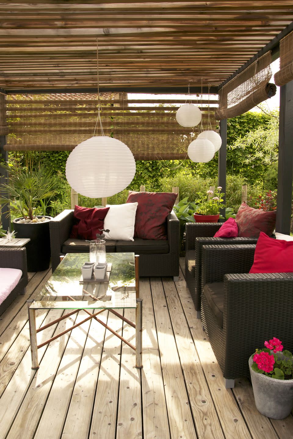 patio decor ideas pergola