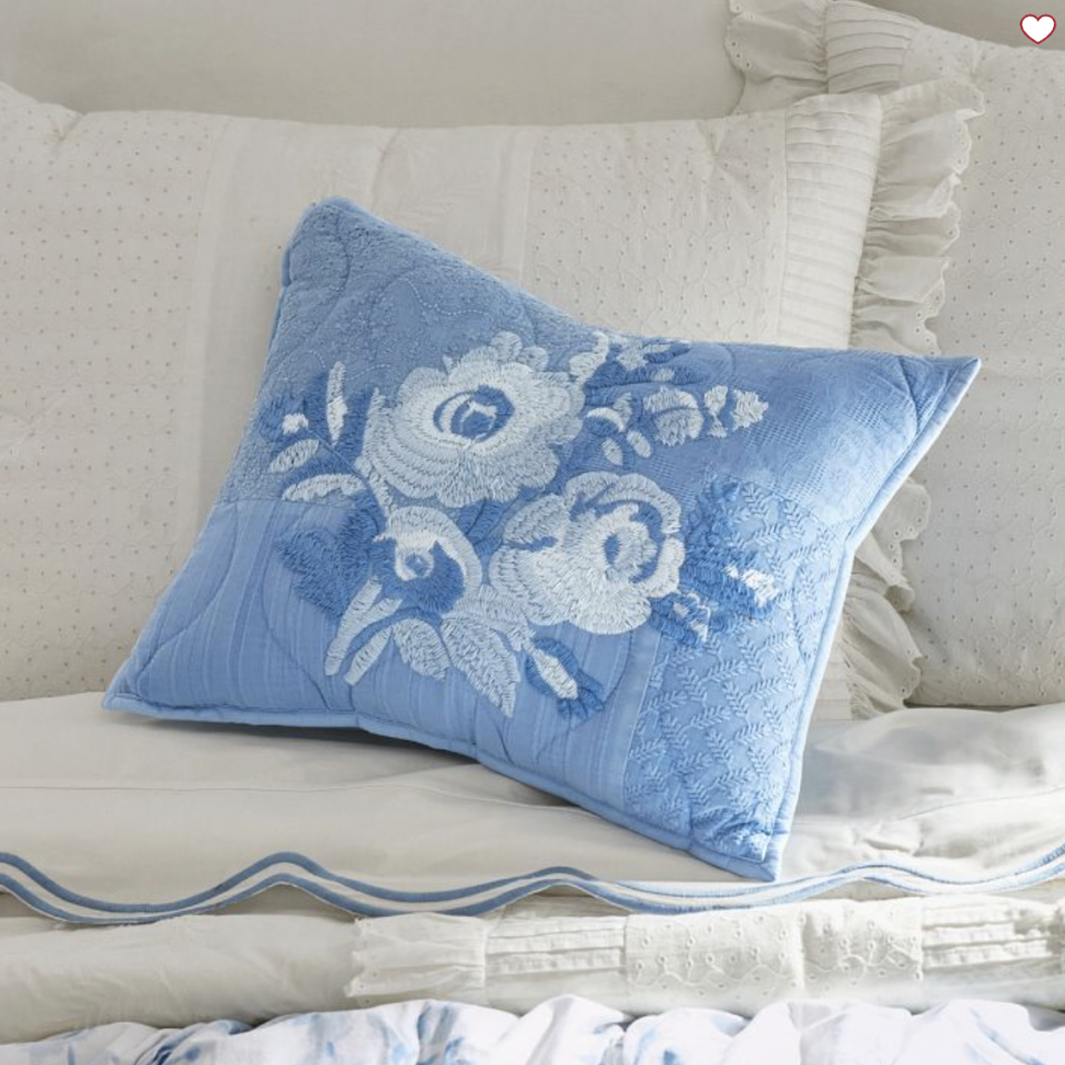 LoveShackFancy Damask Floral Pillow