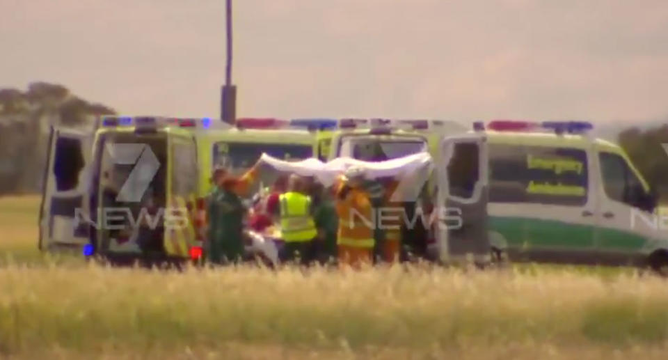 A 26-year-old skydiver has been injured during a 1400-foot jump at a Lower Light skydiving school, northwest of Adelaide. Source: 7 News