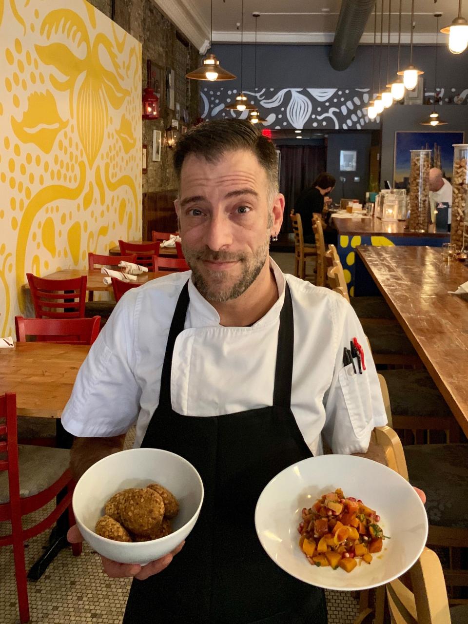 Gregory León is the chef/owner of Amilinda, 315 E. Wisconsin Ave.