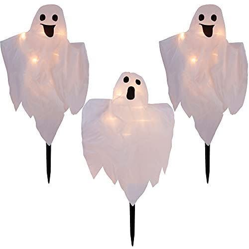 <p><strong>LJLNION</strong></p><p>amazon.com</p><p><strong>$22.99</strong></p><p>This group of friendly ghosts comes in a set of three. Set them up in the front yard to entertain the neighborhood kids.</p>