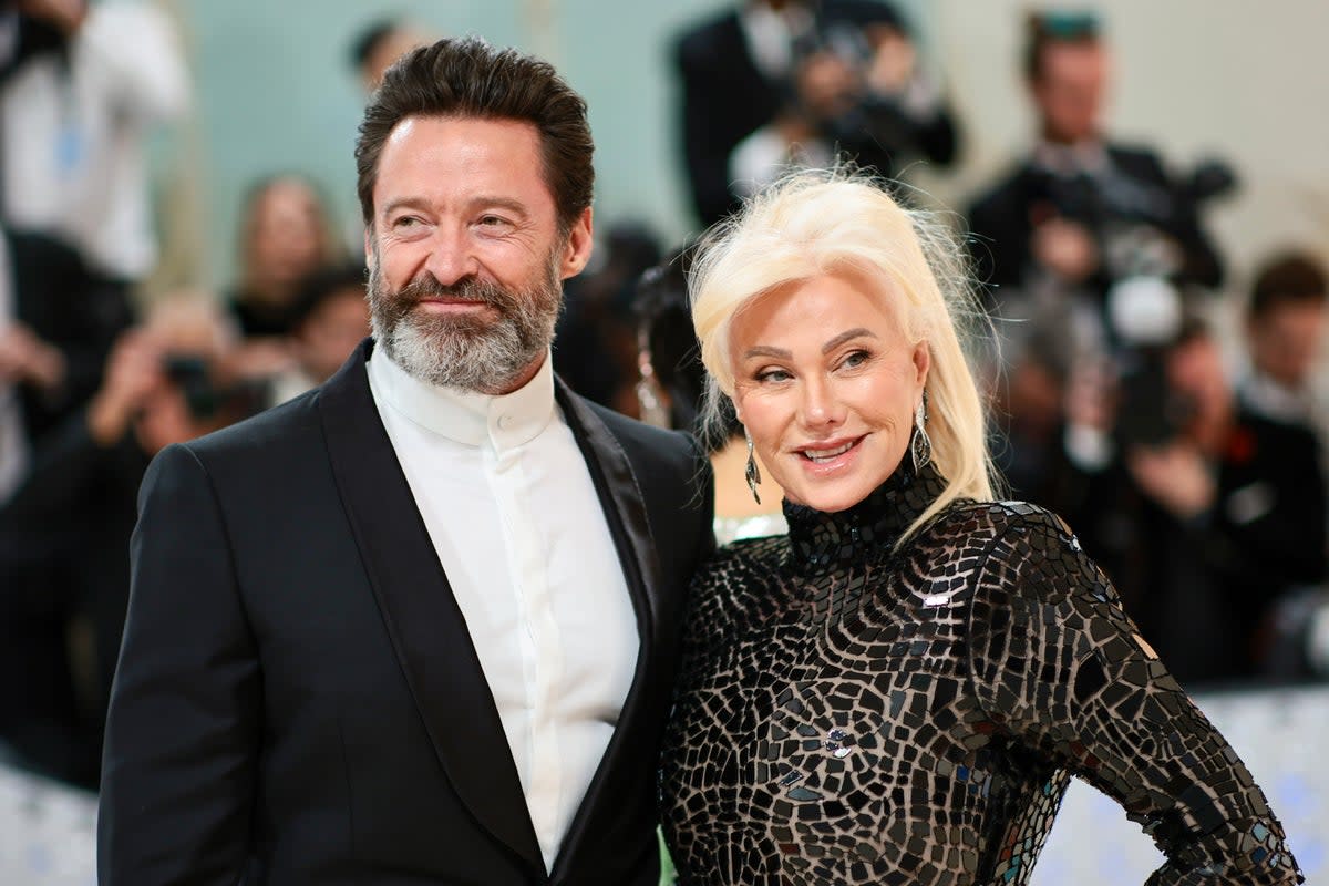 Hugh Jackman and Deborra-Lee Furness (Getty Images for The Met Museum/)