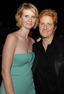 Cynthia Nixon, Christine Mariononi  | Photo Credits: Stephen Shugerman/Getty Images