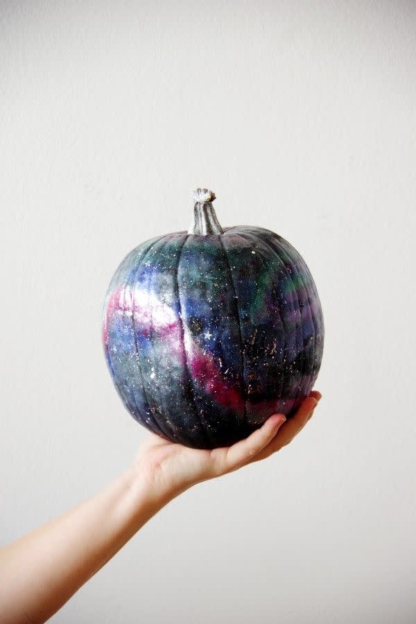 Galaxy Art Pumpkin