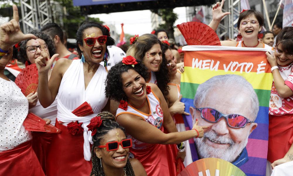 <span>Photograph: Bruna Prado/AP</span>