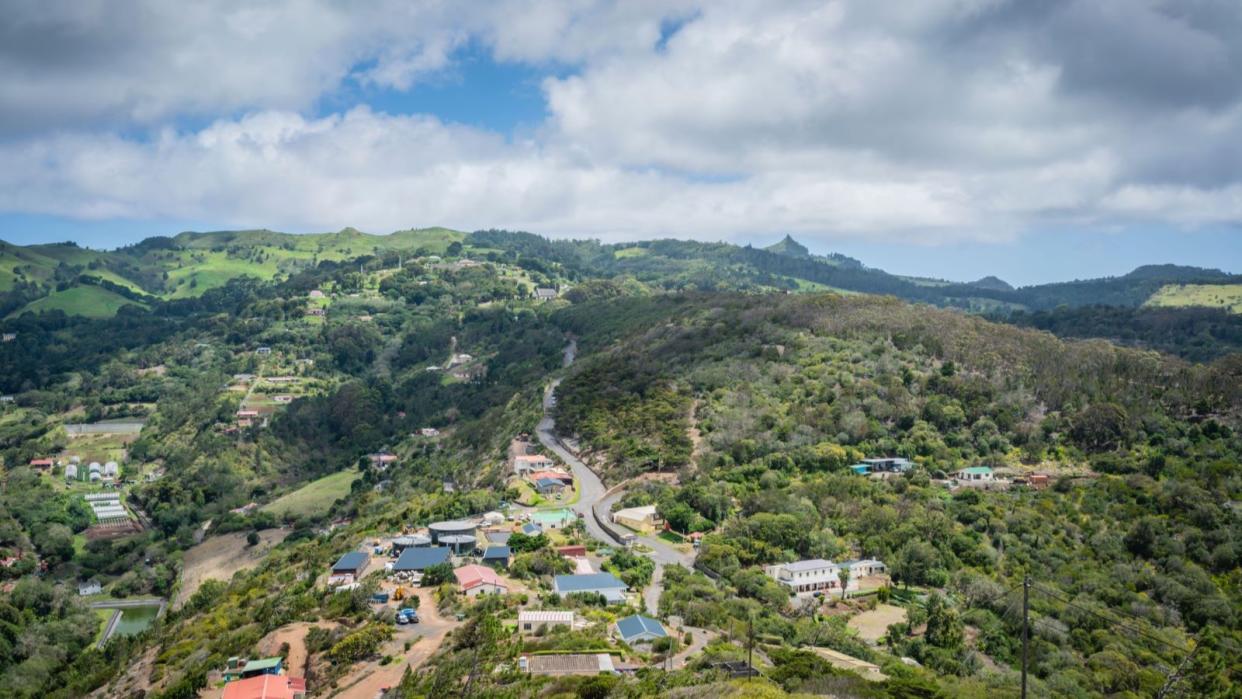  St. Helena Island in the Atlantic Ocean was once the quarantine site for tens of thousands of liberated Africans, many of whom died not long after landing. 