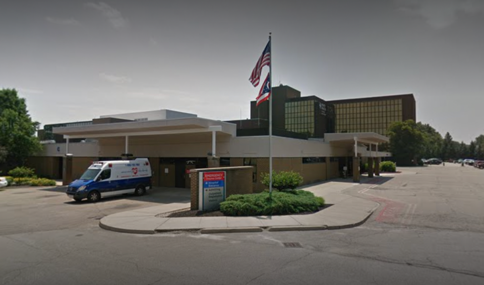 Brittany Watts visited Mercy Health - St Joseph Warren Hospital twice and left without receiving treatment. Law enforcement was  called by a nurse when she returned for a third visit and was no longer pregnant (Google Maps)