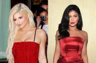 Las hermanas Kardashian-Jenner han cambiado el paradigma de belleza americana, poniendo de moda las curvas y el pelo moreno. En 2018 Kylie Jenner probó con el rubio, pero pronto volvió a su color natural. Y es que el cabello oscuro es uno de sus sellos de identidad. (Foto: Gotham / Kevin Mazur / Getty Images)