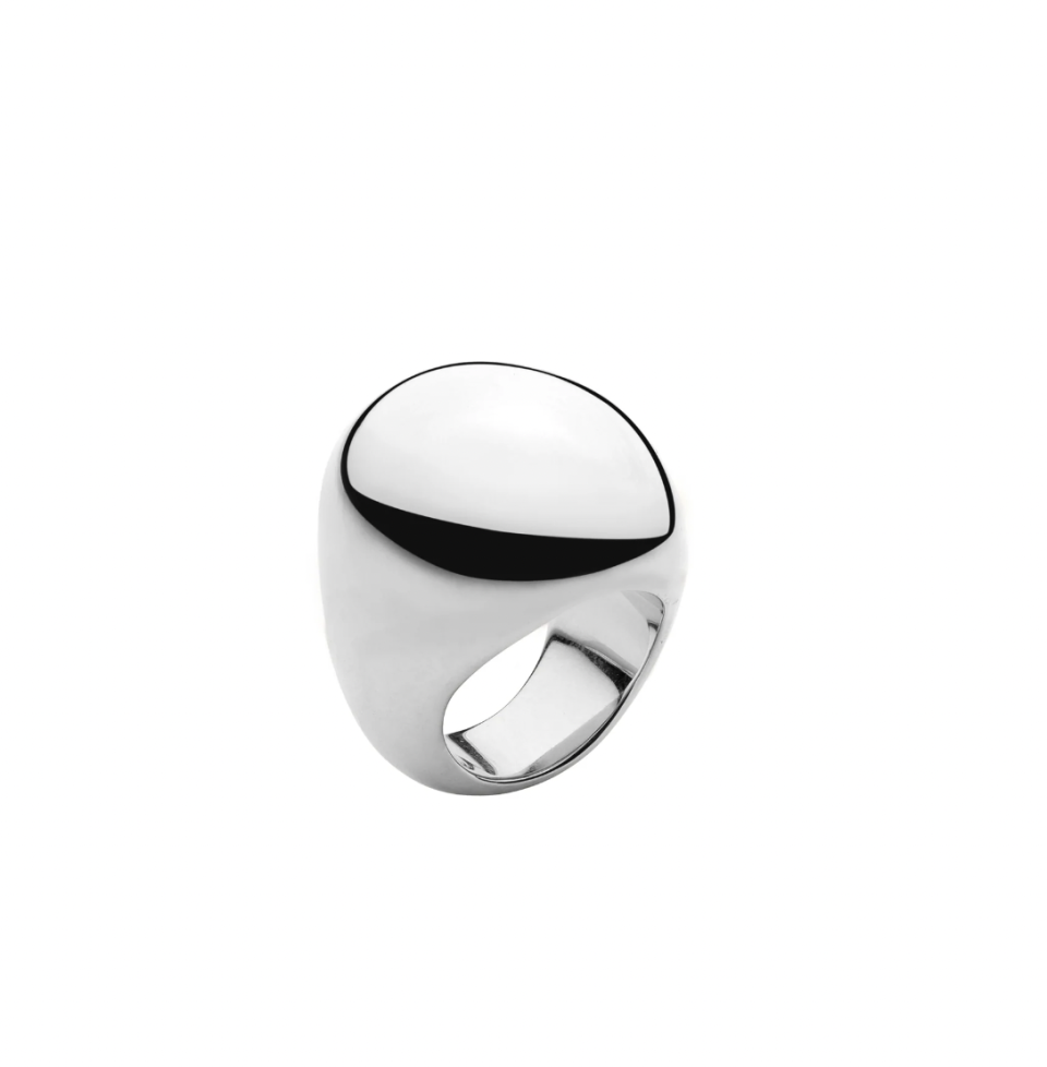 29) GLOBE PINKY RING