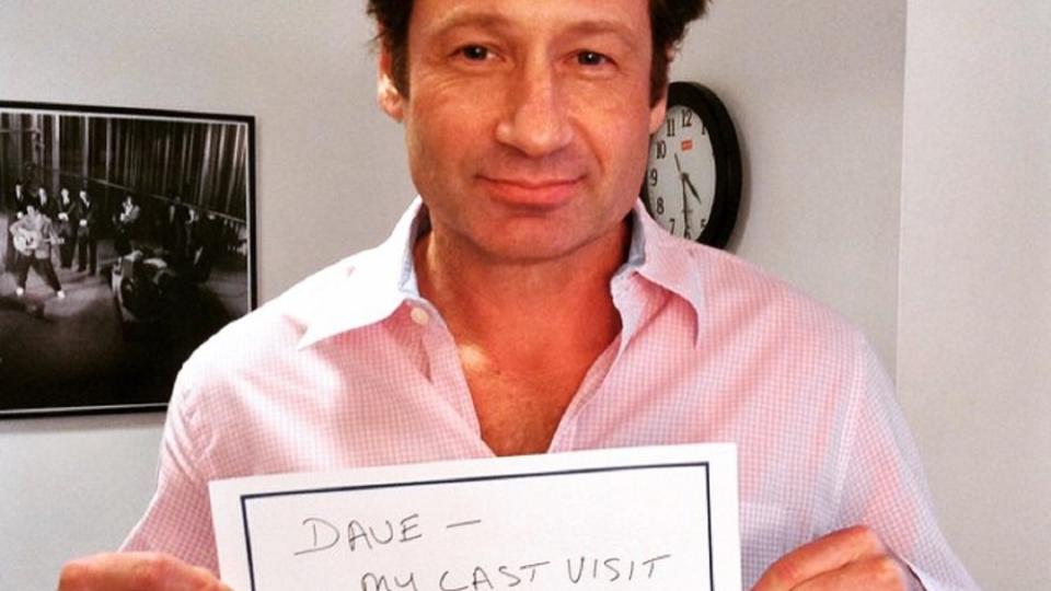 David Duchovny wird sentimental