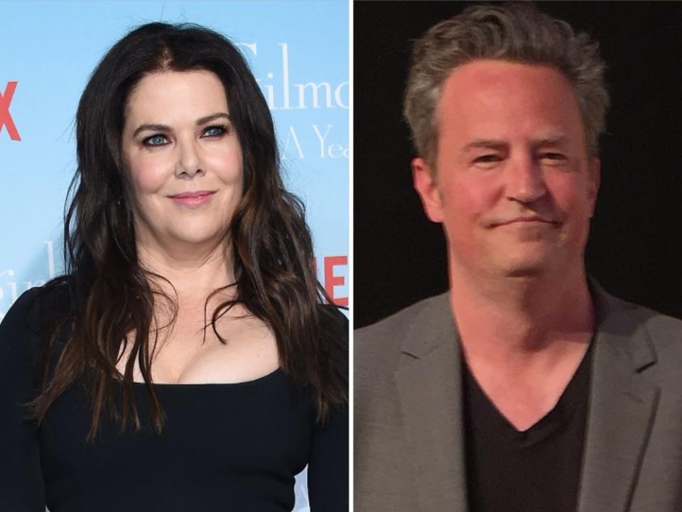 Lauren Graham und Matthew Perry verband eine gute Freundschaft. (Bild: Debby Wong/Shutterstock.com / DFree/Shutterstock.com)