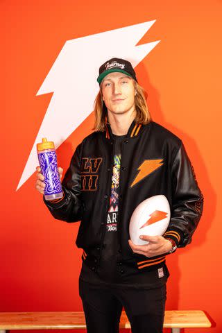 <p>Gatorade</p> Trevor Lawrence