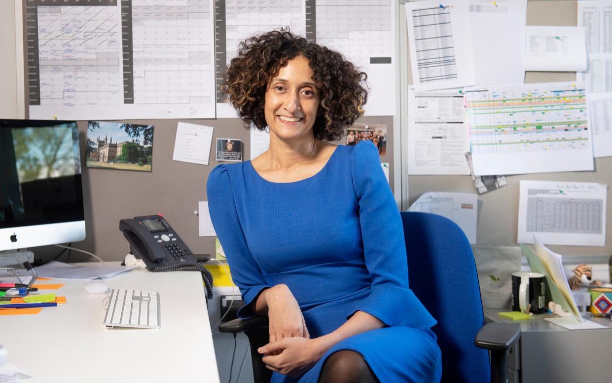 Katharine Birbalsingh CBE, the founder and headmistress of Michaela Community School in 2014 in Wembley Park.