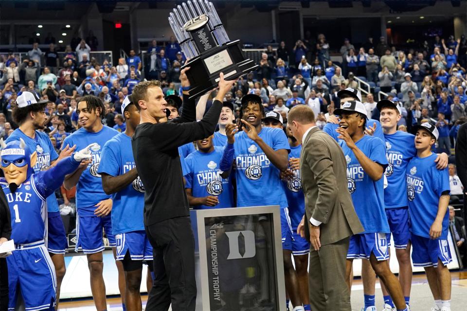 Duke basketball is favored over Oral Roberts in its first round NCAA Tournament March Madness game.