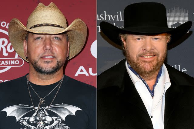 <p>John Parra/Getty; Jason Kempin/Getty</p> Aldean and Keith