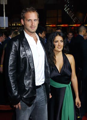 Josh Lucas and Salma Hayek at the LA premiere of Lions Gate's Wonderland