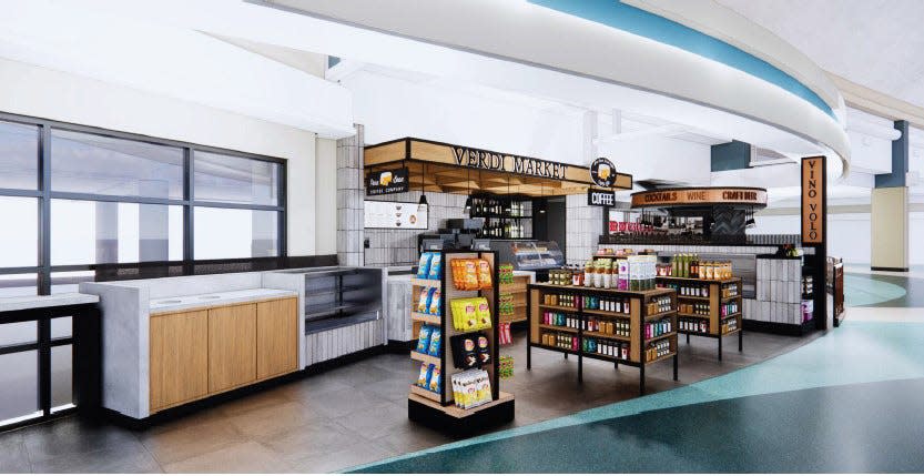 Verde Market is part of Vino Volo, which is expanding at Jacksonville International Airport, where it will be located at will be at the entrance of Concourse C immediately after the TSA checkpoint.