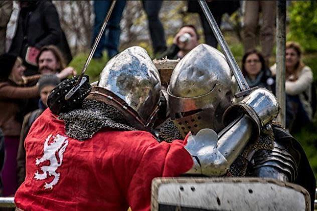 Saturday knight fever: Medieval-style celebrations at Vauxhall Pleasure Gardens