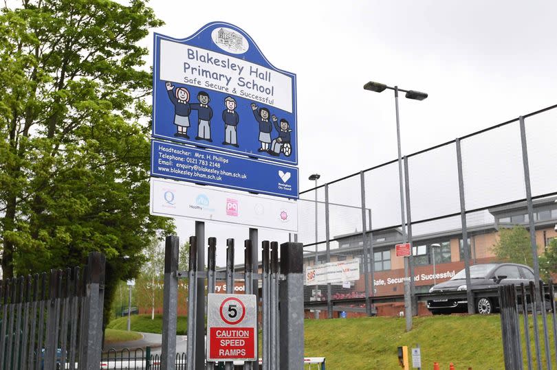 Blakesley Hall Primary School is one of the schools threatening strike action -Credit:Darren Quinton/Birmingham Live