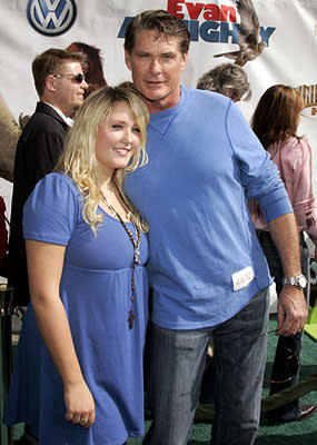 David Hasselhoff and daughter Hayley Photo: Jean Baptiste Lacroix, WireImage.com