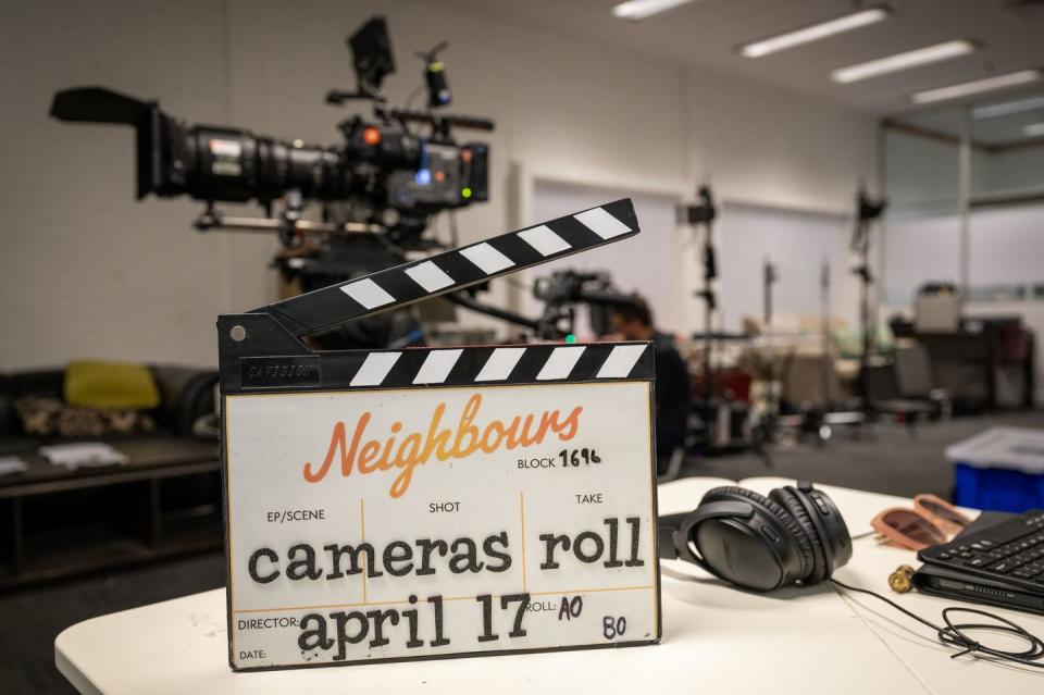 neighbours confirms filming date