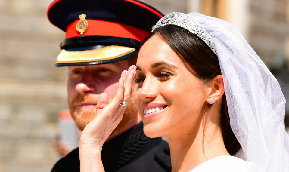 Schon die Hochzeit im Mai 2018 sorgte bei den Buchmachern für Rekorde. (Bild: James Devaney/GC Images)