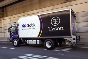 The deployment will introduce Gatik trucks equipped with commercial-grade autonomous technology to the Tyson supply chain, operating on predetermined short-haul, repeated routes to support fast and efficient product flow from plant to storage facilities.