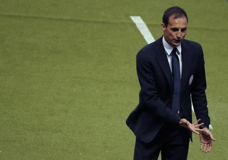 Juventus coach Massimiliano Allegri REUTERS/Fabrizio Bensch