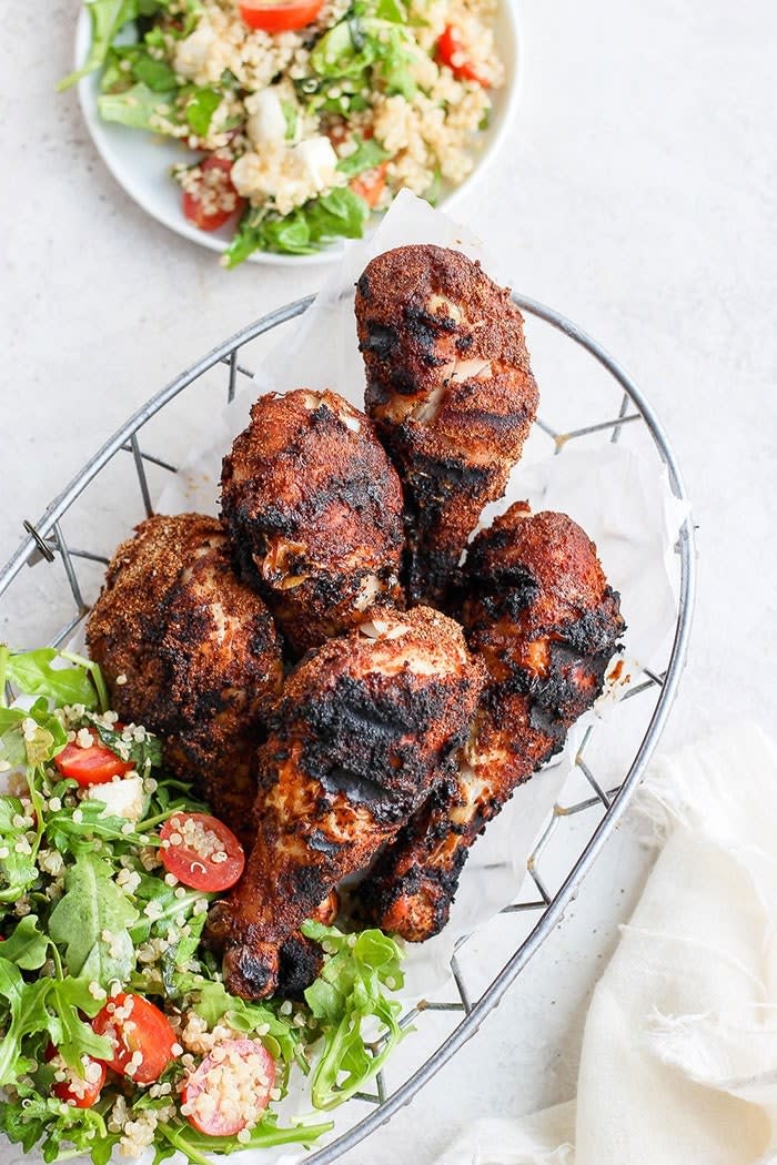 Best Grilled Chicken Legs From Fit Foodie Finds