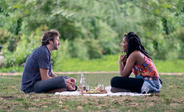 Netflix Chris O'Dowd and Jessica Williams in 'The Incredible Jessica James,' 2017