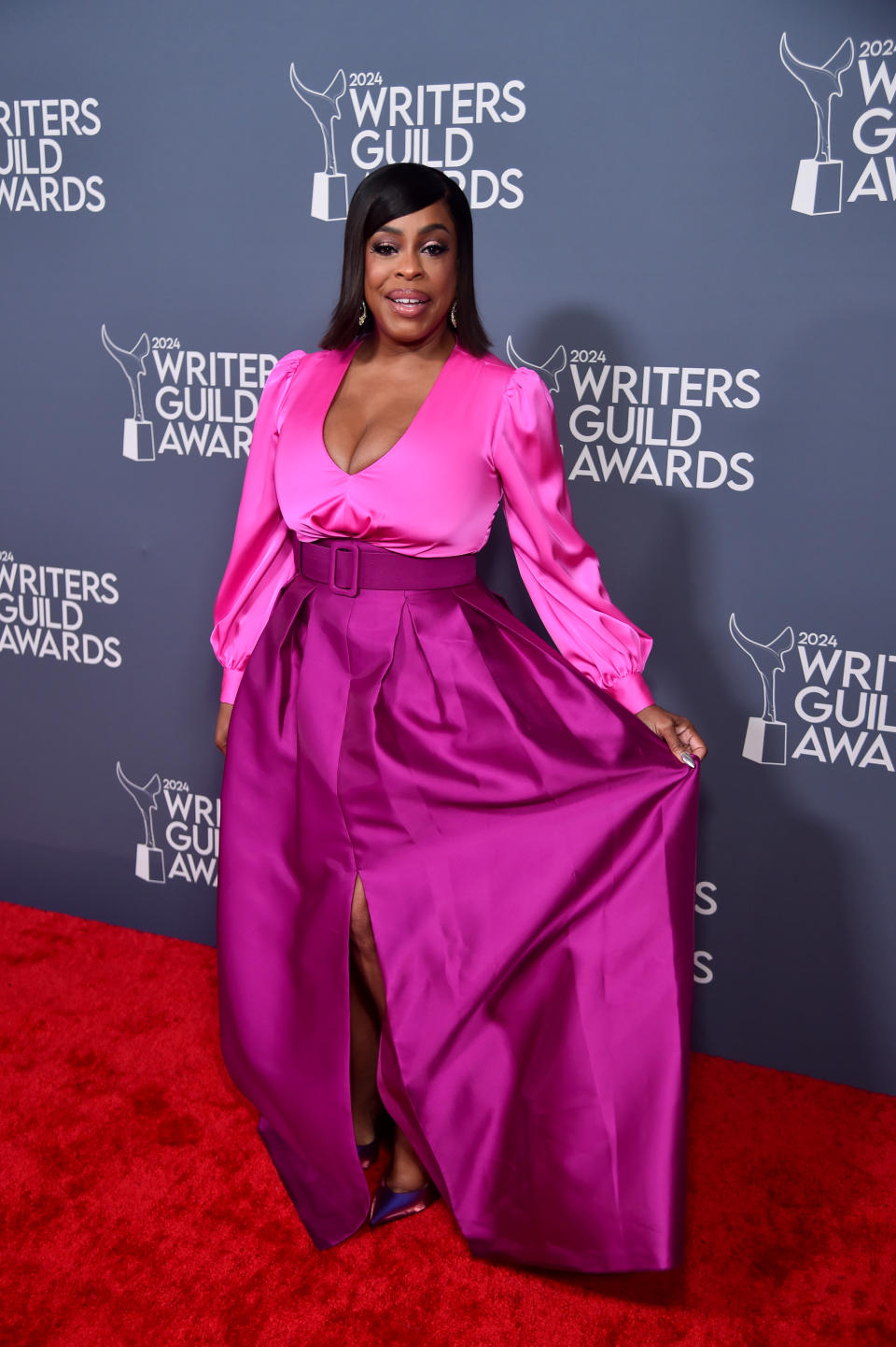 LOS ANGELES, CALIFORNIA - APRIL 14: Niecy Nash-Betts attends the 2024 Writers Guild Awards Los Angeles Ceremony at the Hollywood Palladium on April 14, 2024 in Los Angeles, California. (Photo by Alberto E. Rodriguez/Getty Images for Writers Guild of America West)