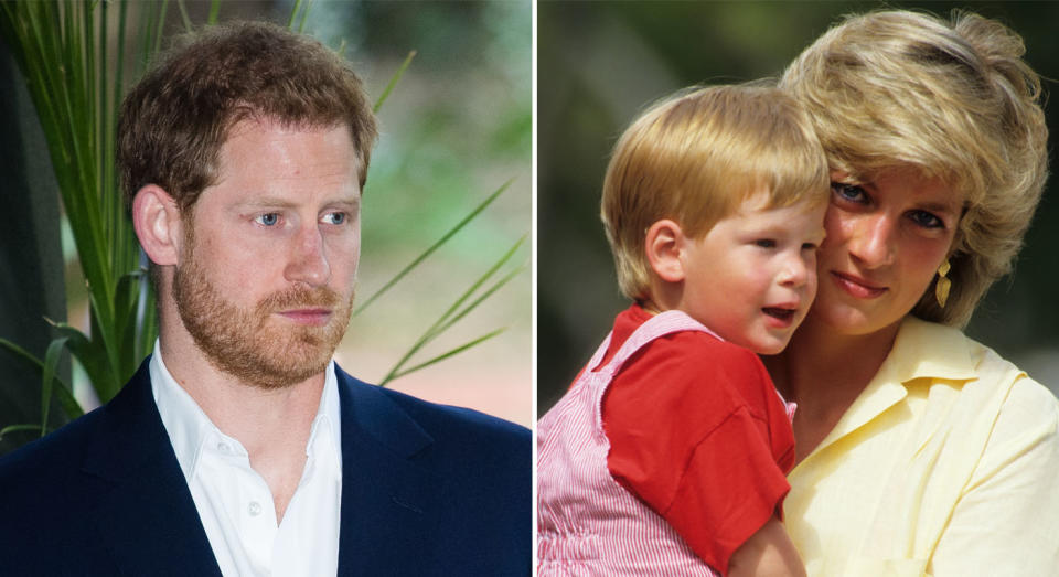 Harry's birthday in 2020 may have a more poignant feeling because he turns the same age Princess Diana was when she died. (Getty Images)