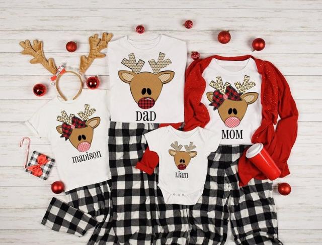 The Whole Family Will Love Wearing These Matching Christmas Pajamas