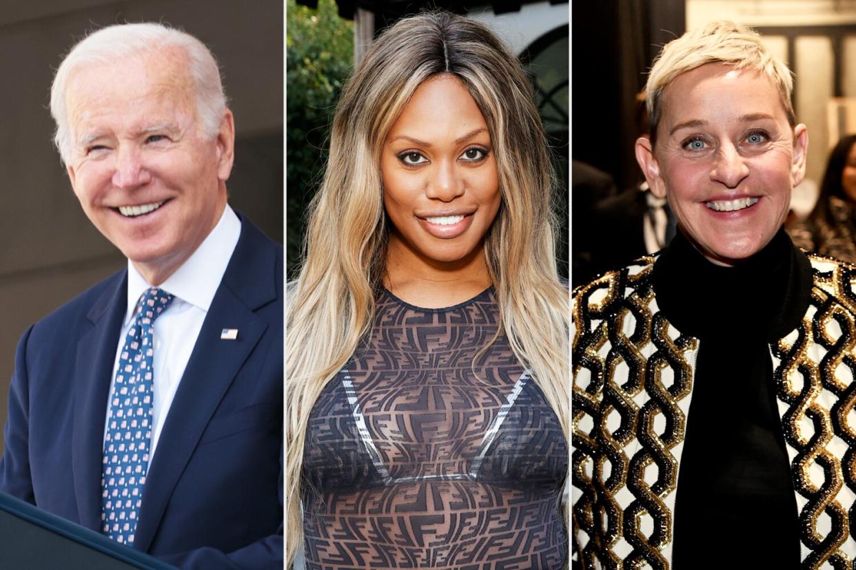 President Joe Biden, Laverne Cox, Ellen DeGeneres and More Mark Transgender Day of Remembrance