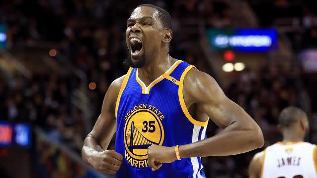 Durant said he hit rock bottom. Pic: Getty