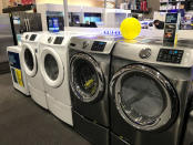 Durable goods are seen on sale in a store in Los Angeles, California, U.S., March 24, 2017. REUTERS/Lucy Nicholson